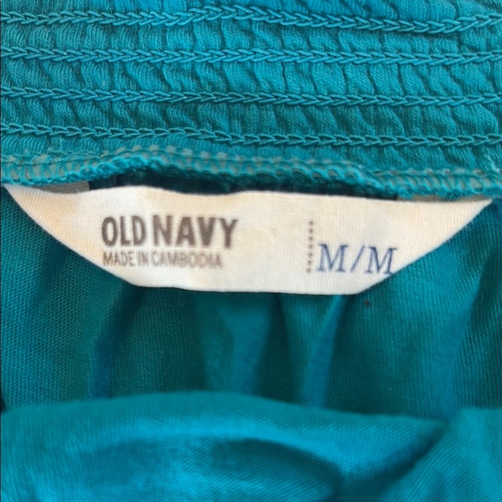 Old Navy turquoise tube top - Picture 4 of 4